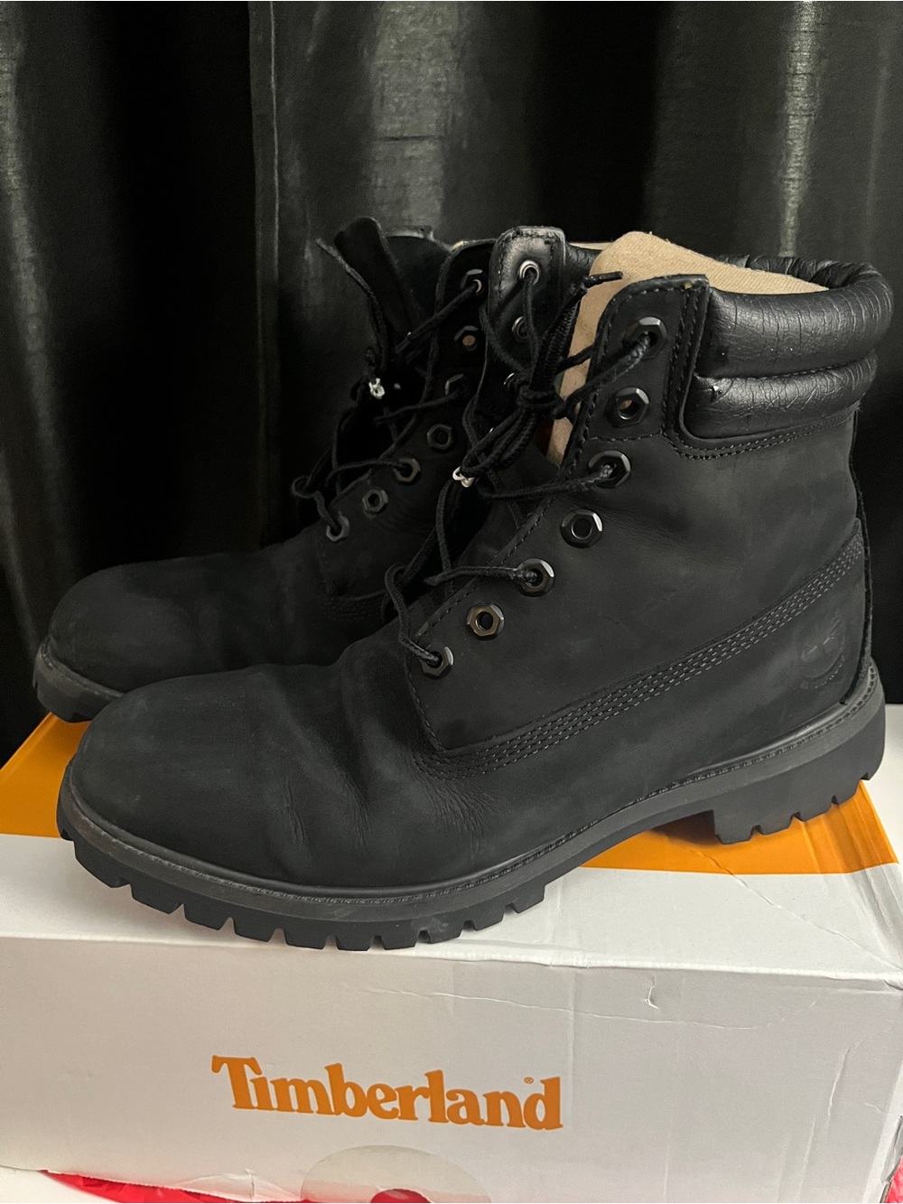 TIMBERLAND TIMBERLAND PREMIUM
6 IN WATERPROOF BOOT BLACK NUBUCK